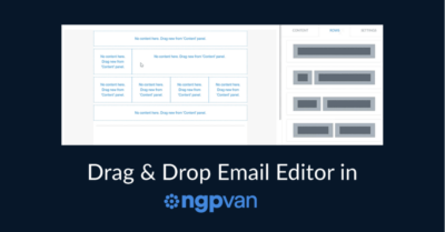 Drag and Drop Email Editor