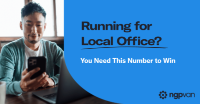 Person on the phone on the left side of the graphic; 