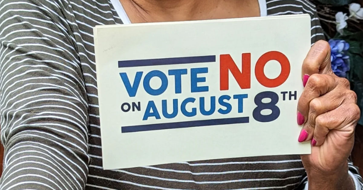 Defeating Issue 1 in Ohio's 2023 August Election | NGP VAN