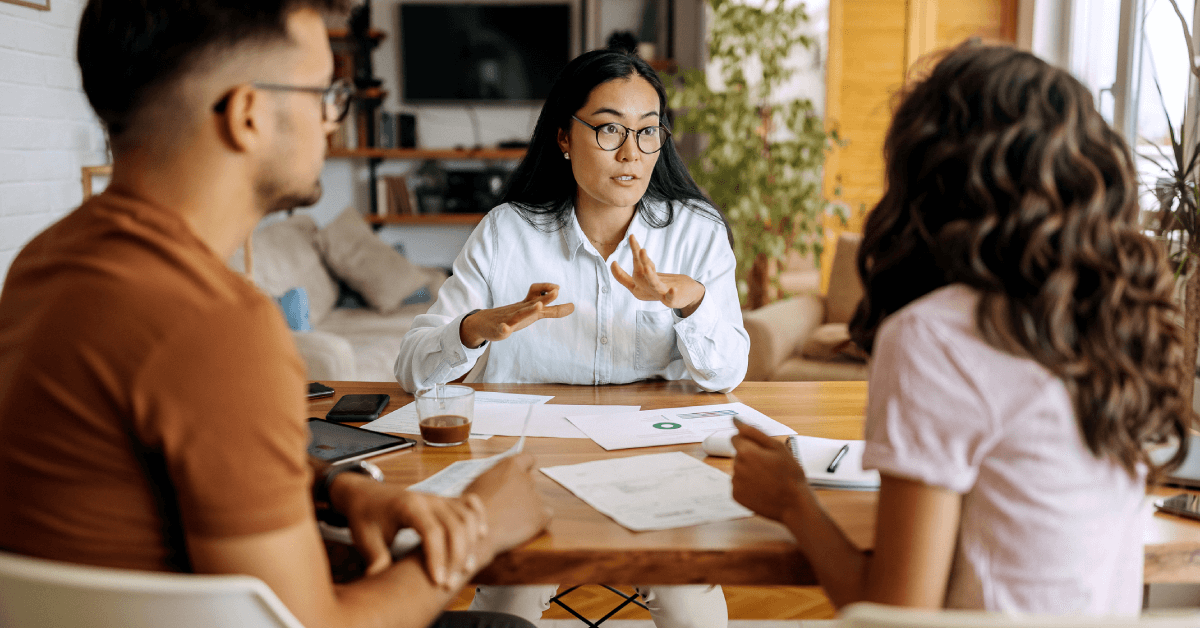 A campaign team discusses their political campaign plan.