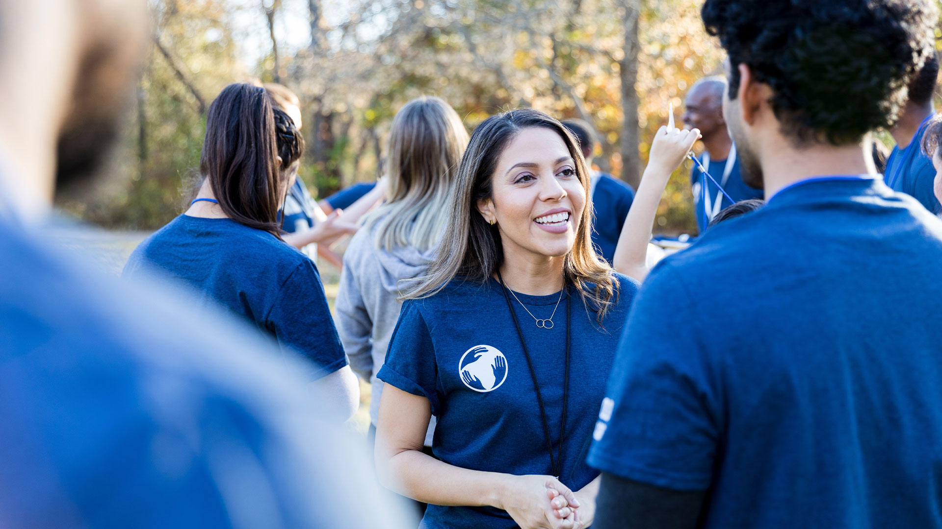 Local campaign volunteers preparing for door-to-door voter outreach.