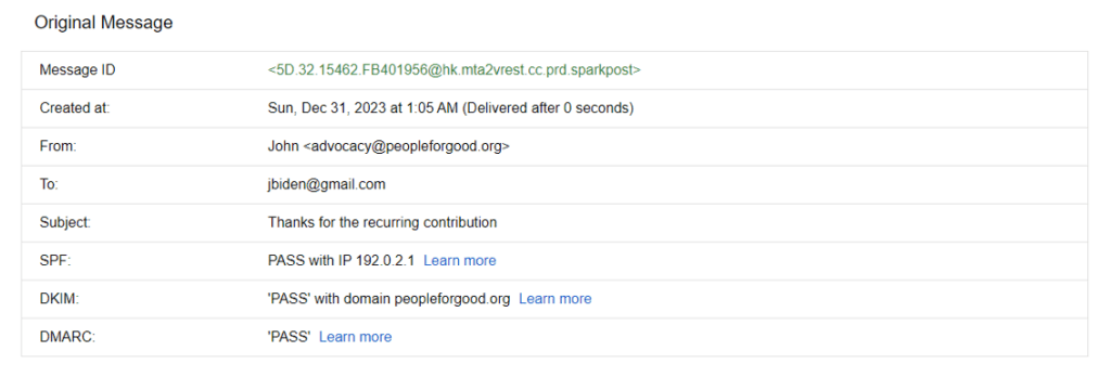 EA-TGE-Checklist_DMARC-PASS-screenshot