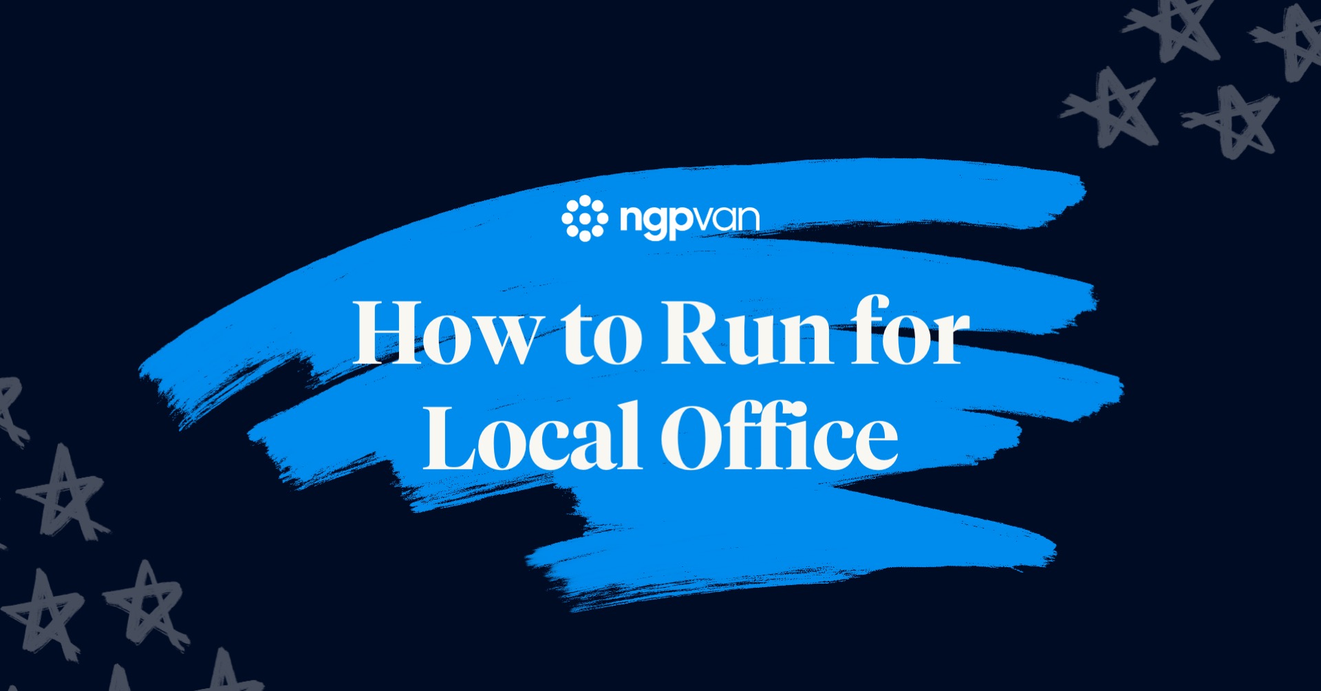 How to run for local office