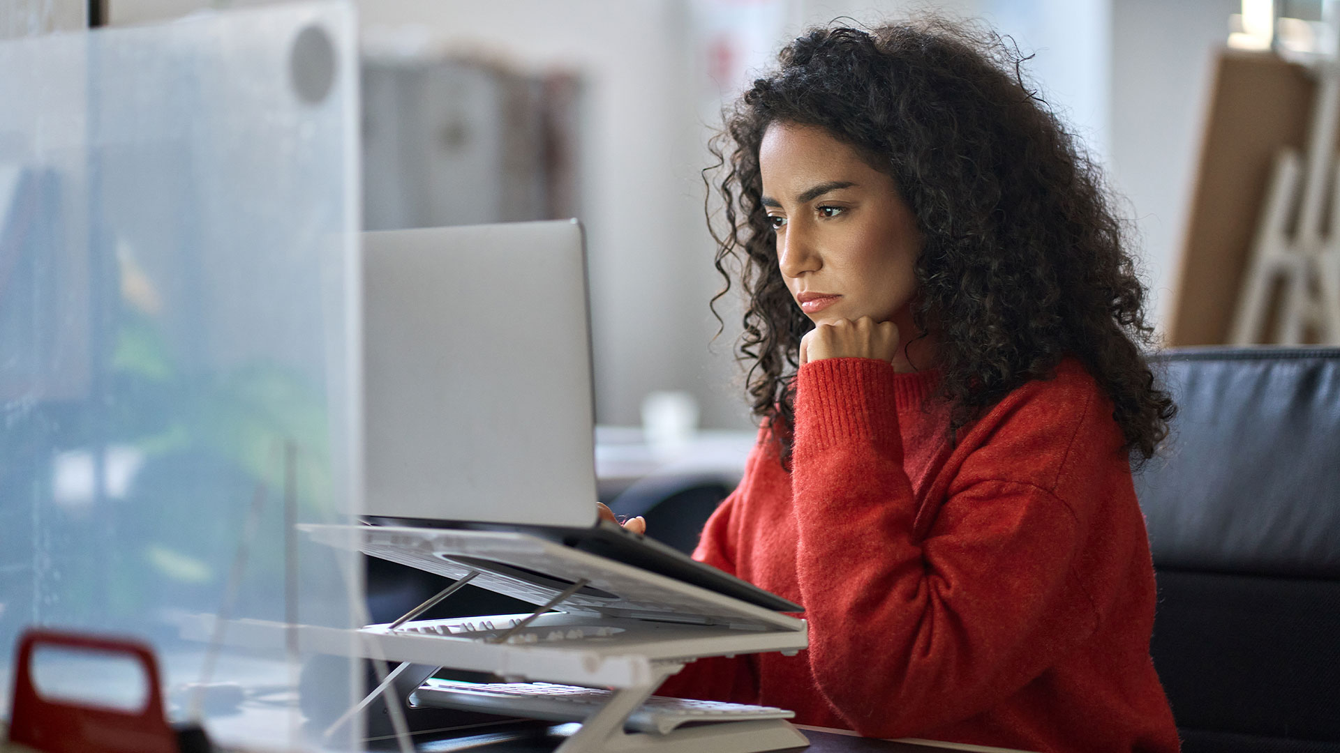 An organizer setting up a phone bank with VPB Connect on their computer